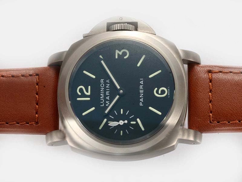 Panerai Luminor ETA Unitas 6497 Movement-Full Titanium Case Montre