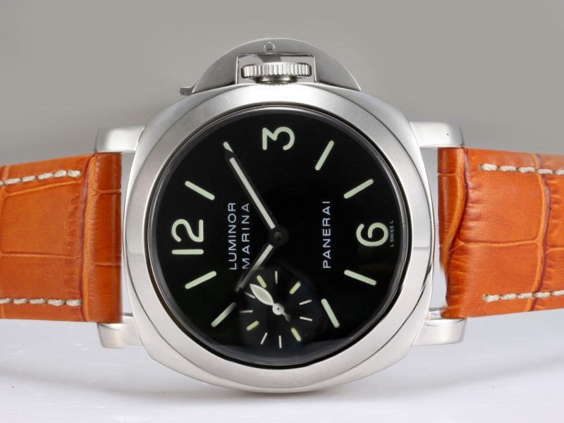 Panerai Luminor ETA Unitas 6497 Movement Manual Winding AR Coating with Black Dial Montre