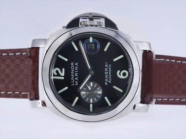 Panerai Luminor Brown Carbon Fibre Strap-New Version Montre