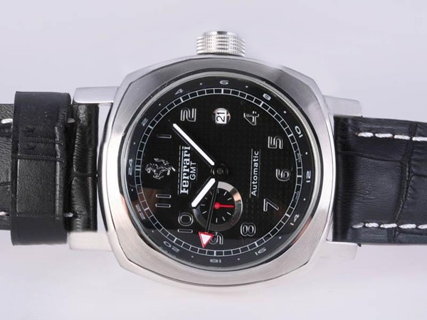 Panerai Ferrari Black Dial and Strap-Number Marking Montre