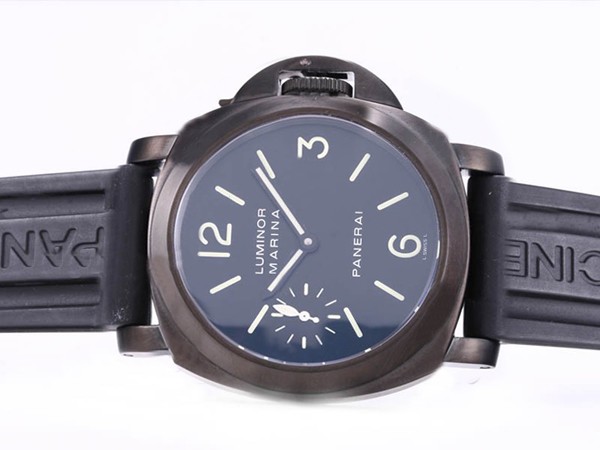 Panerai Luminor PVD Case with Black Dial Montre