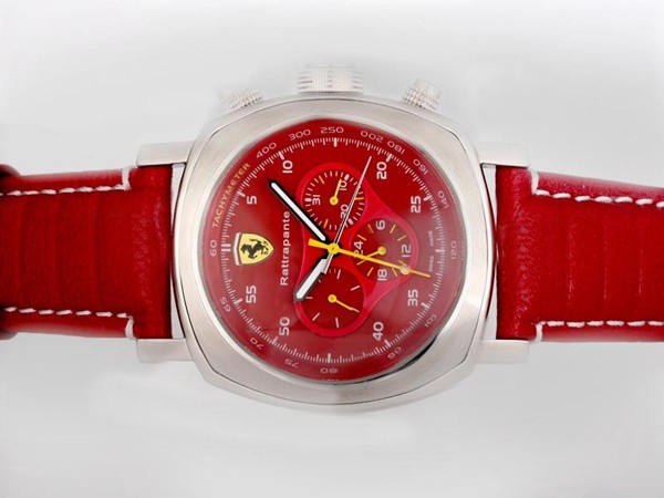 Panerai Ferrari Red Dial and Strap Montre