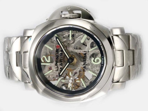 Panerai Luminor Black Dial-Titanium Case Montre