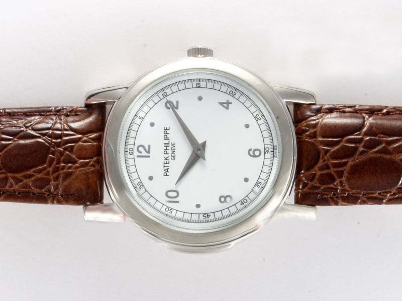 Patek Philippe White Dial Montre