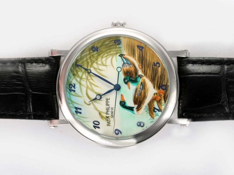 Patek Philippe Mandarin Duck Illustration With Enamel Dial Montre