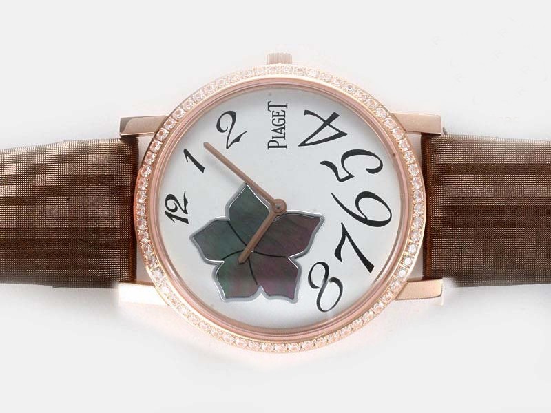 Piaget Altiplano Rose Gold Case With Diamond Bezel Montre