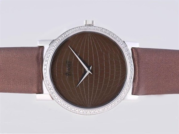 Piaget Altiplano Diamond Bezel With Brown Dial Montre