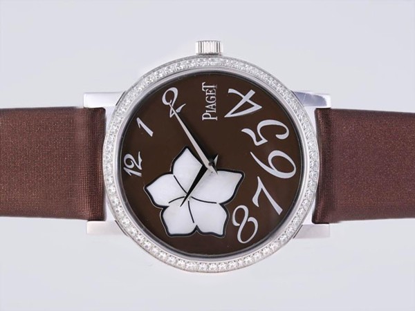 Piaget Altiplano Diamond Bezel With Brown Dial Montre