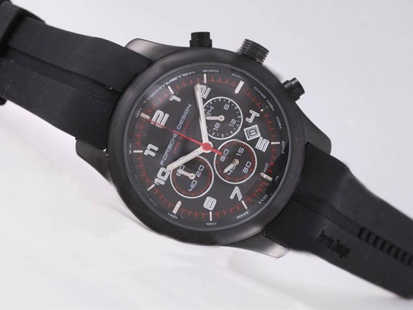 Porsche Design PVD Case With Black Dial Montre