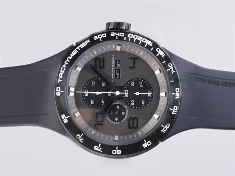 Porsche Design PVD Case With Black Dial-Same Structure As 7750-High Quality Montre