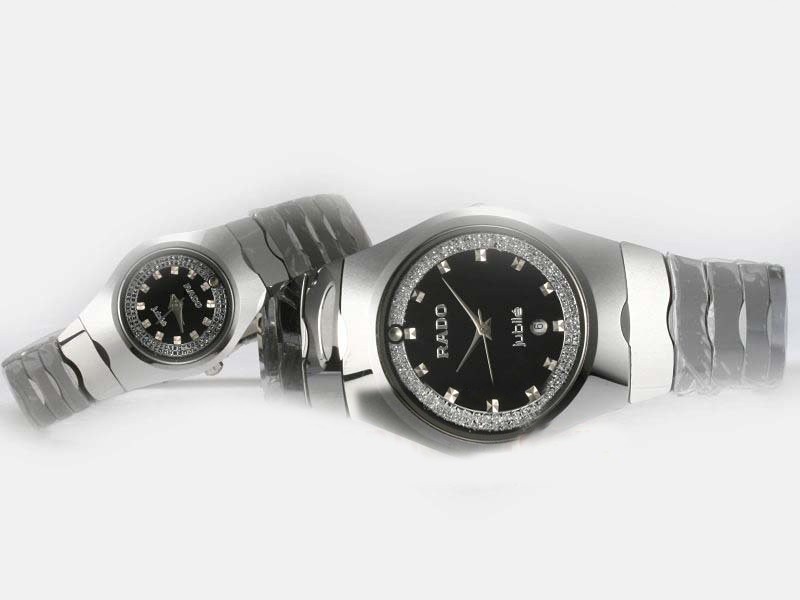Rado Classic Black Dial Couple Montre