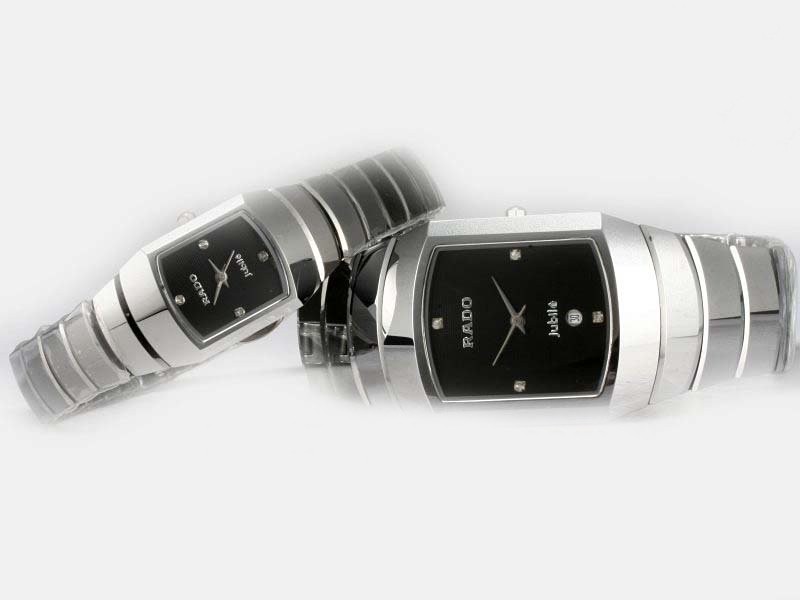 Rado Sintra Black Dial Couple Montre