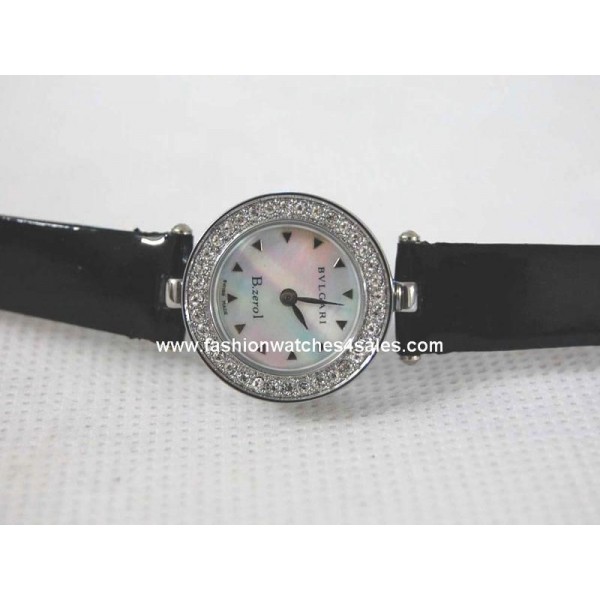 Réplique Bulgari B.Zero1 cadran rose et bracelet en diamants montre lunette Réplique Bulgari B.Zero1 cadran rose et bracelet en diamants montre lunette