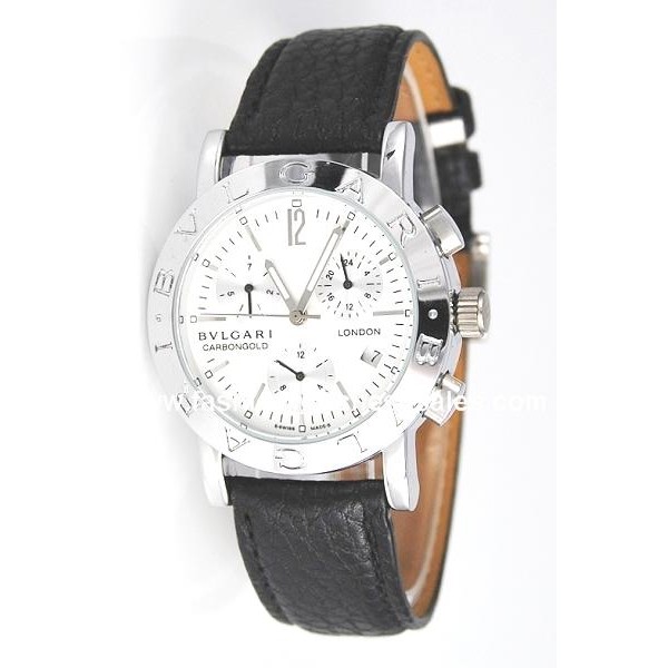 Réplique Bvlgari Bulgari Carbongold Quartz Chrono BL-36