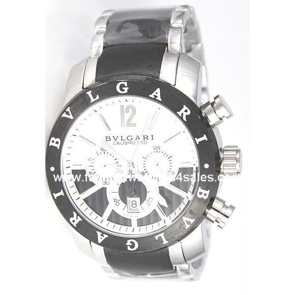 réplique Bvlgari Diagono Calibro 303 Quartz hommes montre DG49CSWGSDCH
