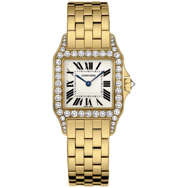 réplique Cartier Santos Demoiselle femmes montre WF9001Y7