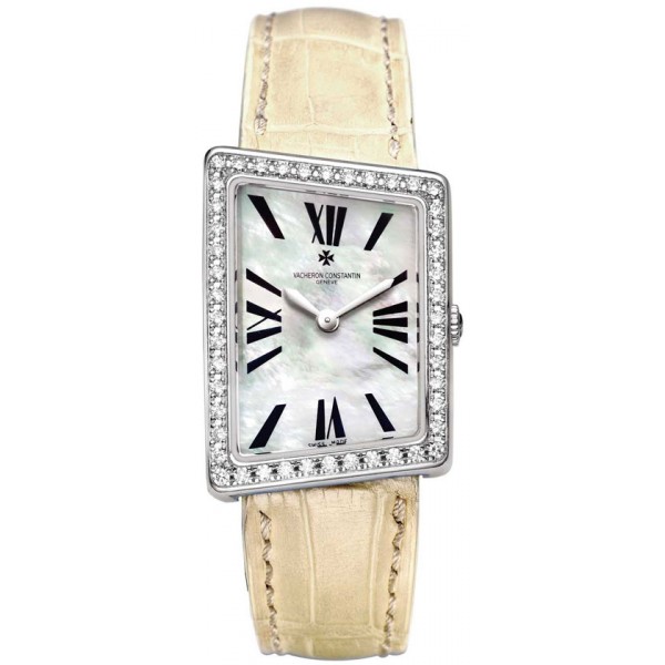 réplique de Vacheron Constantin Asymmetrique femmes montre 25521.000G-9113