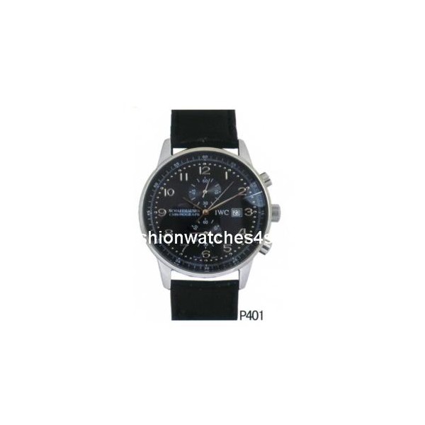Réplique IWC Portugaise Chrono-automatique hommes montre IW233-3705