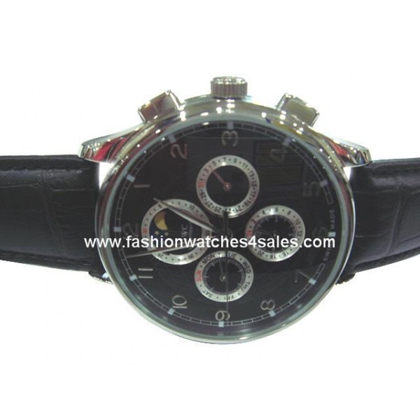 Réplique IWC Portugaise Perpetual Calendar II hommes montre IWB1255