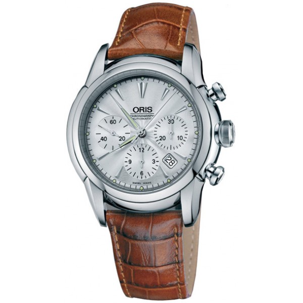 réplique Oris Artelier Chronograph hommes montre 676.7547.40.51.LS