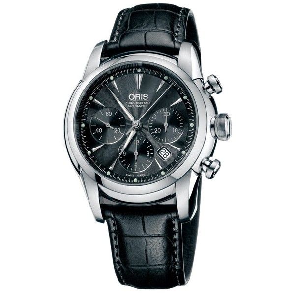 réplique Oris Artelier Chronograph hommes montre 676.7547.40.54.LS