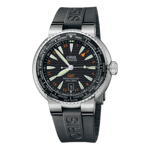 réplique Oris Divers GMT hommes montre 668.7608.84.54.RS