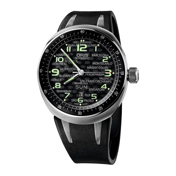 réplique Oris TT3 Day Date de hommes montre 635.7589.70.84.RS
