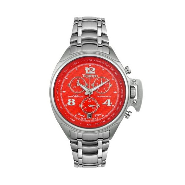 Réplique Triumph Motorcycles hommes montre 3015-44