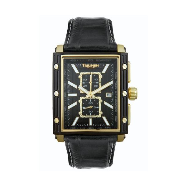 Réplique Triumph Motorcycles hommes montre 3038-02