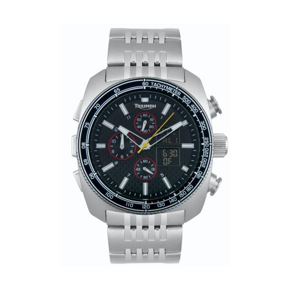 Réplique Triumph Motorcycles hommes montre 3039-22