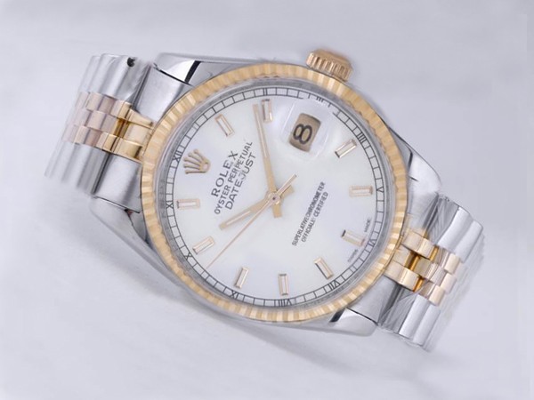 Rolex Datejust Swiss ETA 2836 White Dial Montre Rolex Datejust Swiss ETA 2836 White Dial Montre