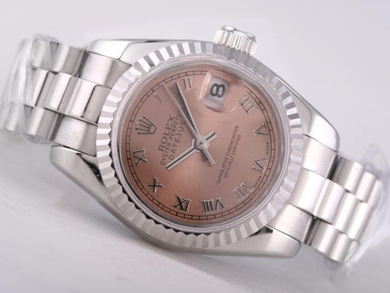 Rolex Datejust Swiss ETA 2671 Champagne Dial Roman Marking Lady Size Montre Rolex Datejust Swiss ETA 2671 Champagne Dial Roman Marking Lady Size Montre