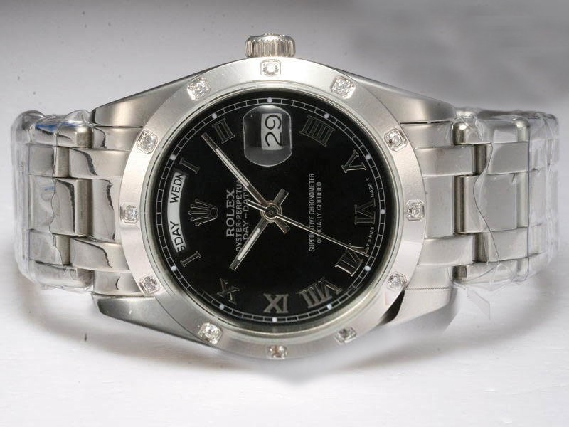 Rolex Masterpiece With Black Dial Montre