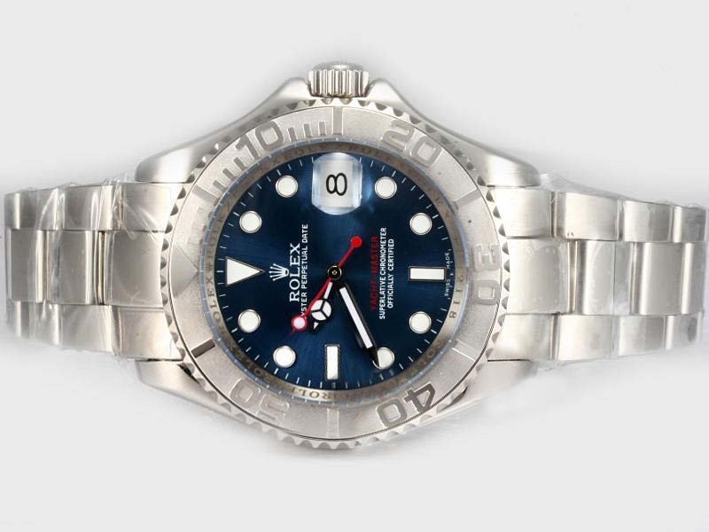 Rolex Yacht-Master Blue Dial Montre Rolex Yacht-Master Blue Dial Montre