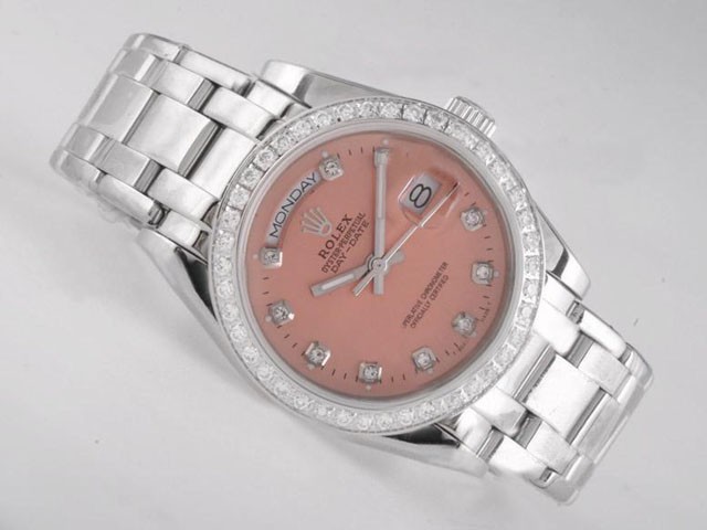Rolex Masterpiece Diamond Marking And Bezel With Champagne Dial Montre Rolex Masterpiece Diamond Marking And Bezel With Champagne Dial Montre