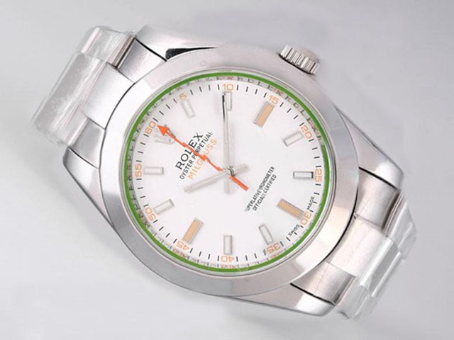 Rolex Milgauss Tinted Green Sapphire-Same Structure As ETA Version-New Version 39mm Montre