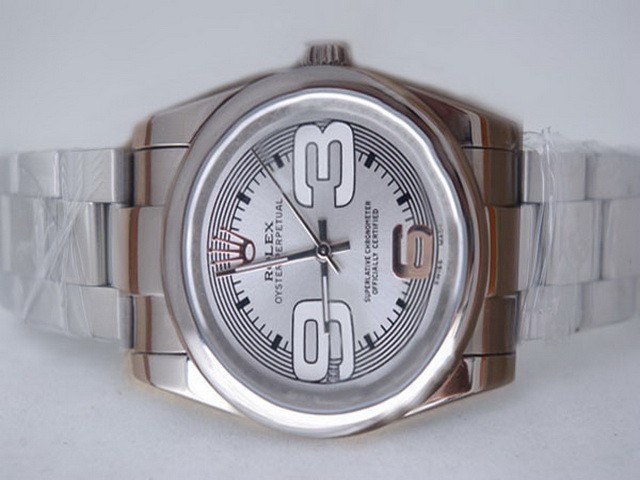 Rolex Air-King White Dial And White Bezel Montre