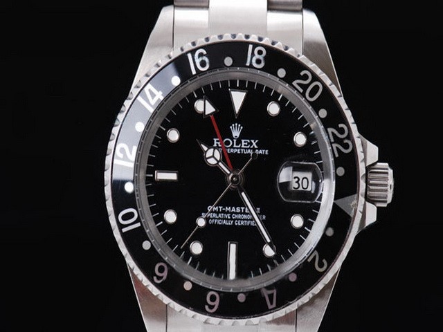 Rolex GMT-Master Black Dial And Ceramic Bezel Montre Rolex GMT-Master Black Dial And Ceramic Bezel Montre
