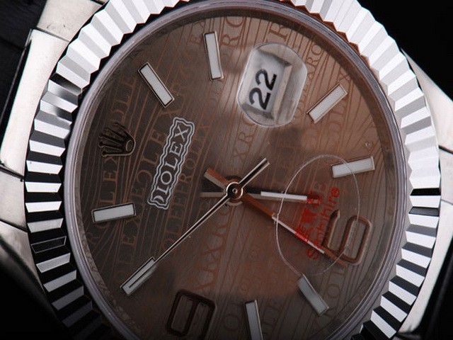 Rolex New Brown Dial Montre