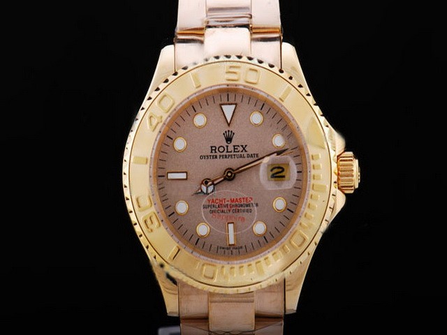 Rolex Yacht-Master Golden Bezel Montre Rolex Yacht-Master Golden Bezel Montre