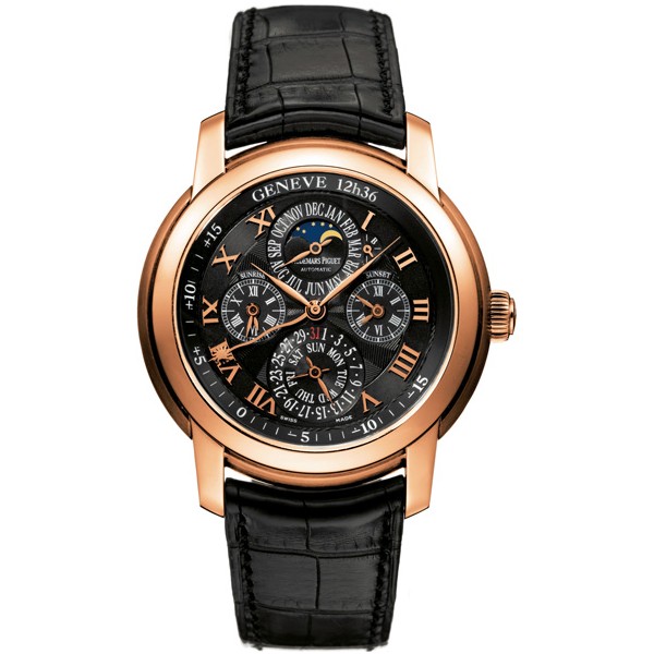 Réplique Audemars Piguet Jules Audemars Equation du Temps Mens 26003OR.OO.D002CR.01 Rights Watch