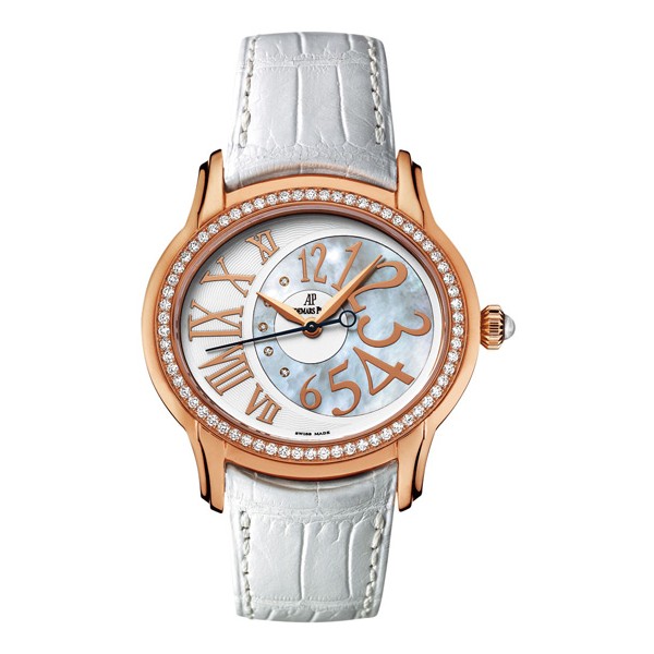 Réplique Audemars Piguet Millenary Diamant Ladies Watch 77301OR.ZZ.D015CR.01