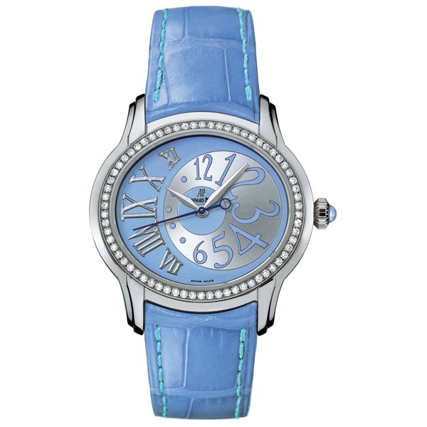 Réplique Audemars Piguet Millenary Diamant Ladies Watch 77301ST.ZZ.D303CR.01