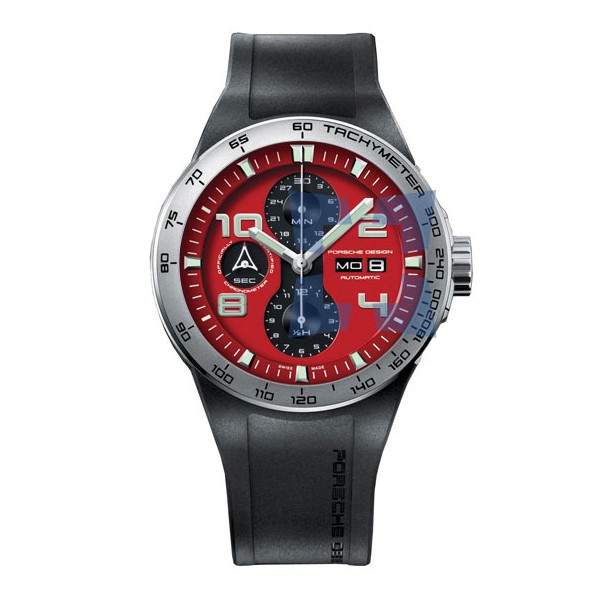 Réplique Porsche Design Flat Six Automatic Chronograph Mens Watch 6340.41.84.1169