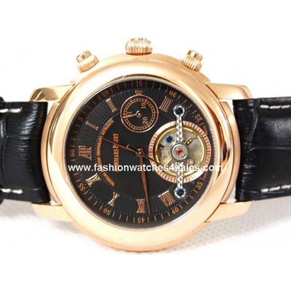 Réplique Replica Audemars Piguet Jules Audemars Tourbillon Chronographe Homme Montre 26010OR.OO.D088CR.55