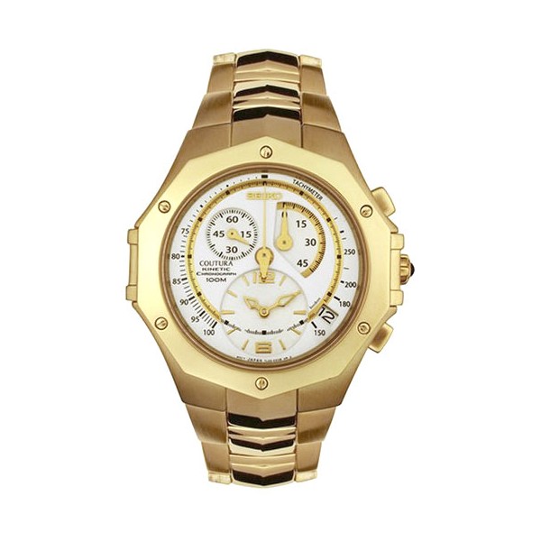 Réplique Seiko Coutura chronographe Kinetic Mens Watch SNL038