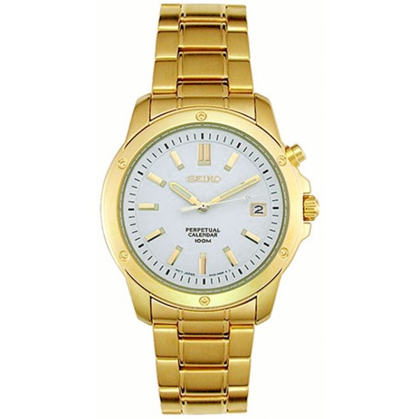 Réplique Seiko Perpetual Calendar Mens Watch SNQ012