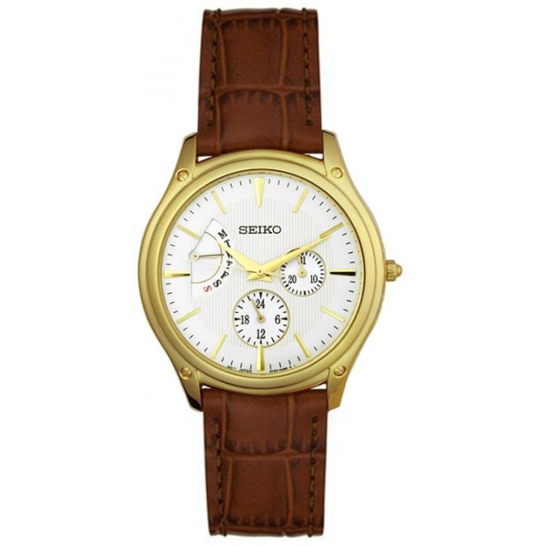 Réplique Seiko rétrograde Day-Date Mens Watch SNT006