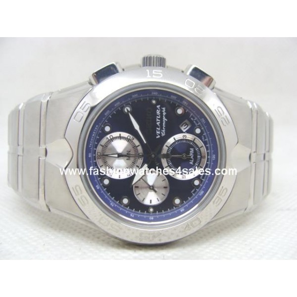 Réplique Seiko Velatura Chronograph Blue 2 Réplique Seiko Velatura Chronograph Blue 2