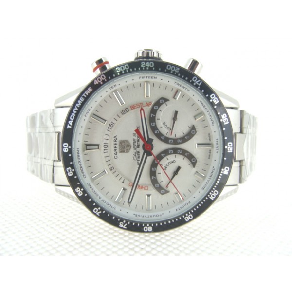 Réplique Tag Heuer Carrera Calibre S Laptimer (43mm) CV7A11.BA0795